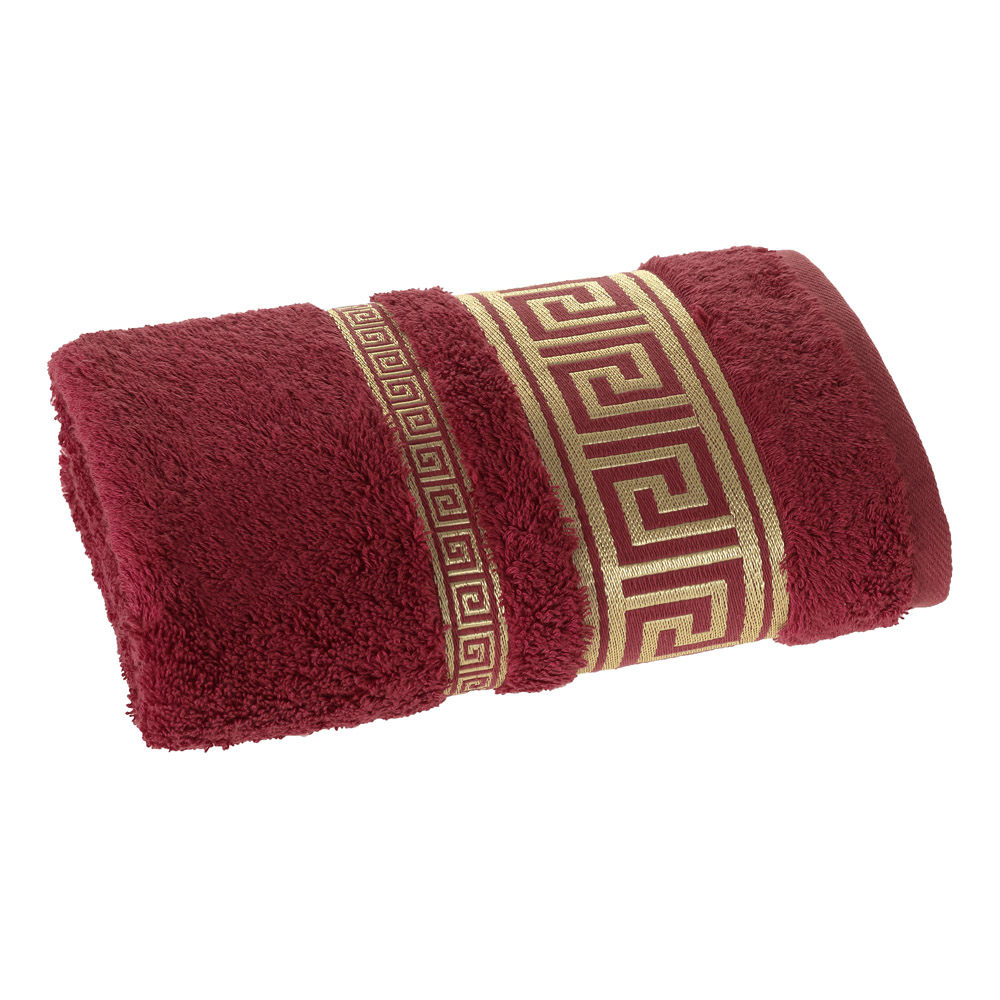 TP Luxusní bambusový ručník ROME COLLECTION - Bordó