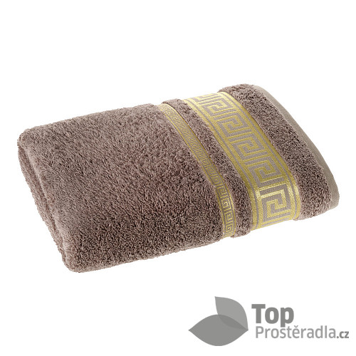 Luxusní bambusová osuška ROME COLLECTION - Světle hnědá