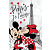 Fleecová deka 100x150 Mickey a Minnie v Paříži - Eiffel Tower