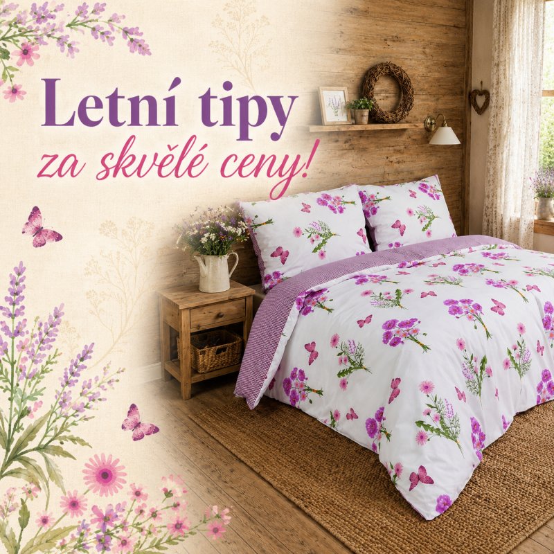 Letní tipy pro Vaší ložnici